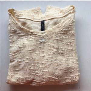 Jessica Simpson metallic thread sweater